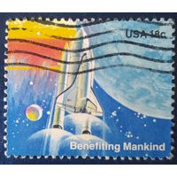 США 1981 исследование космоса 1 из 8 без клея.