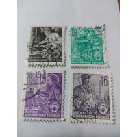 ГЕРМАНИЯ ГДР 1953 из серии Пятилетний план