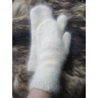 Варежки 100% собачья шерсть