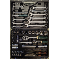 Набор инструментов Rock FORCE 82+6пр., 1/2'',1/4'' Новый. Минск