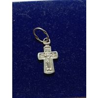 Серебряный крестик , 925 проба .