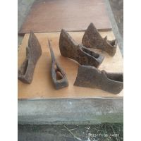 Старинные крепкие топоры 5 штук