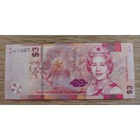 Werty71 Багамские острова Багамы 3 доллара 2019 UNC банкнота 2000