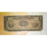 Филиппины 1 песо 1949г