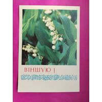 Вiншую! Поздравляю. Чистая. 1972 года. Фото Аркашова. 2601.