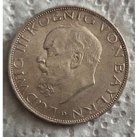 Бавария 3 марки 1914