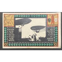 Нотгельд 50 пфеннигов 1921 год. Биттерфельд,. Веймарская республика