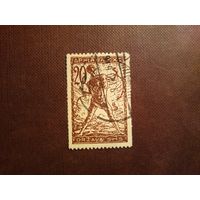 Королевство Сербов, Хорватов и Словенов 1919 г.Выпуск для Словении.Народ разрывает цепь./25а/