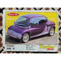 Вкладыш Turbo (Турбо) Super (серия 401-470, Супер), номер 417, Ford Sub-B. Возможен небольшой торг.