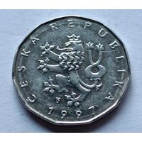 Чехия. 2 кроны 1997 года.