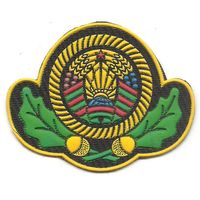 Нашивная кокарда работника лесного хозяйства Республики Беларусь - лесники, егеря.