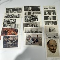 Набор открыток Ленин, 19 штук, с рубля