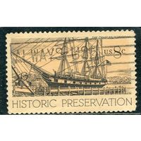 США. Из истории. Парусное рыболовное судно