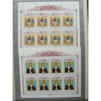 Продажа коллекции с 1 рубля! Чистые почтовые марки СССР в коллекционном** состоянии. Малые листы.