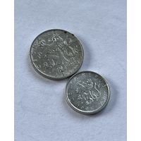 Чехословакия 2 монеты