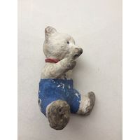 Елочная игрушка Медведь, вата