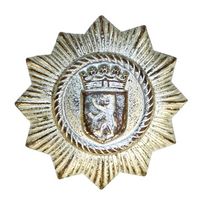 ГДР. Кокарда полиции Берлина, использовавшаяся в 1950-60-х годах