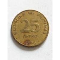 Филиппины 25 сентим 1996