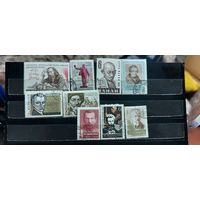 РАСПРОДАЖА. СССР 1969г. Полные серии. Гаш.