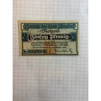 50 пфеннингов (нотгельды) г. Германия.