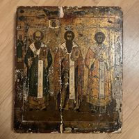 Старинная рукописная икона