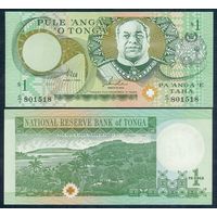 Тонга 1 паанга 1995 год, UNC