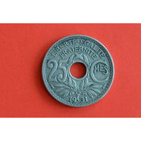 Франция 25 сантимов 1931 с 1 руб