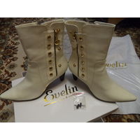 Ботинки женские EVELIN, натур. кожа, 40 р-р, новые