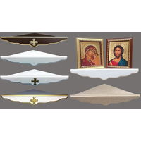 Полка для икон угловая СД