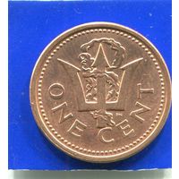 Барбадос 1 цент 1999