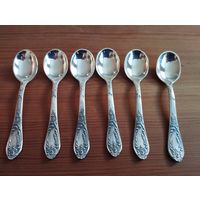 Ложки кофейные Классик, мельхиор. ЗиШ, СССР