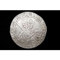 Талер 1656 г. Саксония (Германия), Иоганн Георг II. Кабинетная патина, пореже!