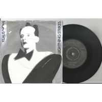 Klaus Nomi - Lightning Strikes (ENGLAND 1982 винил сингл)