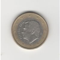 1 евро Испания 2016 Лот 8767