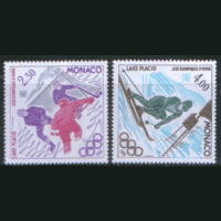 МОН. М. 1419/20. 1980. Олимпийские игры в Лейк Плэсиде. ЧиСт.