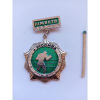 Бокс. Чемпионат Москвы. 3 место.