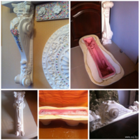 - ФОРМА Консоли Каминной 71х20х19 см