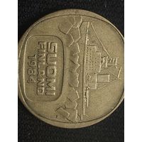 5 марок финляндия 1984