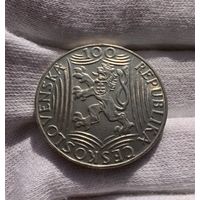 100 крон 1949 год 70 лет со дня рождения Иосифа Сталина. Отличное коллекционное состояние!