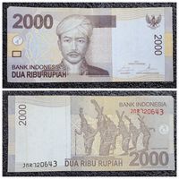 2000 рупий Индонезия 2014 г.