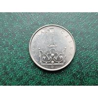 1 крона Чехия.