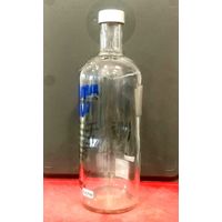 Бутылка * Водка * ABSOLUT * АБСОЛЮТ * Швеция * с Пробкой * 1 литр * Высота 28 см * Диаметр 8.5 см * (3)