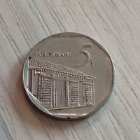 Куба 5 сентаво 2009г.