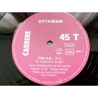 Виниловая пластинка OTTAWAN. (конверт отсутствует)