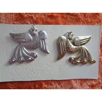 Ёлочная игрушка. Пластик. Картонаж.