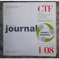 The Nordic Textile journal. Smart textiles. Журнал Северный текстиль. Специальный выпуск: Умный текстиль. номер 1 2008. Разработка, технология, дизайн, производство