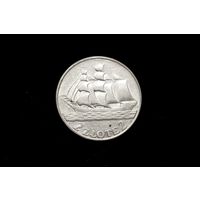 2 злотых 1936 г. Польша, Игнаций Мосцицкий. "Кораблик" Штемпельный блеск!