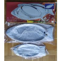 НАБОР СЕРВИРОВОЧНЫХ ПОДНОСОВ - 2 шт