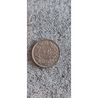 Швейцария 1/2 франк 1978