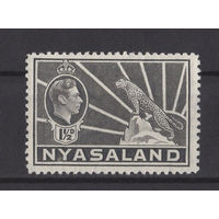 1938 Ньясаленд /NYASALAND** 1.5d Леопард, Георг VI